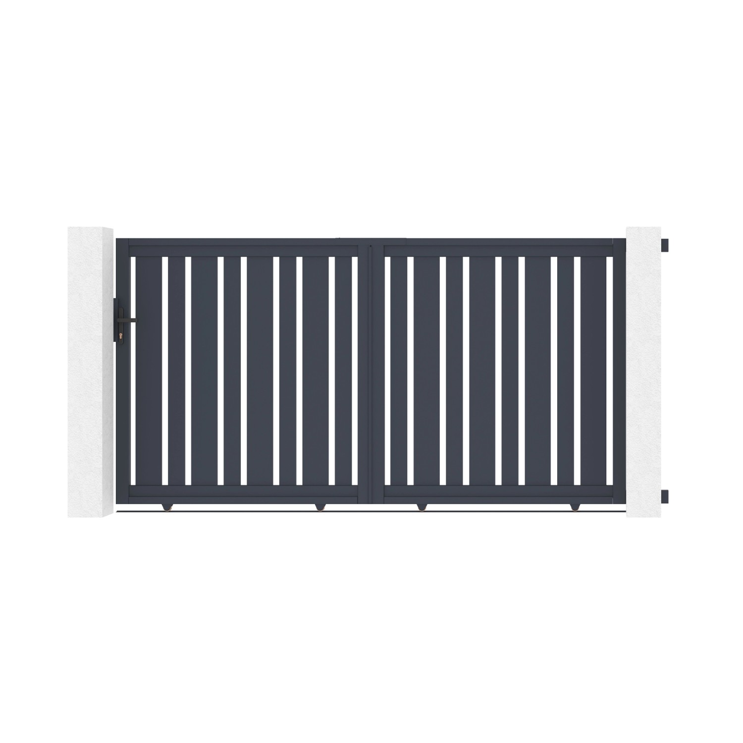 Casanoov Schiebetor 3X1 6M Veymont & Tor 1M Veymont H 1 6M Grau günstig online kaufen
