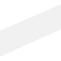 Weißes Arcansas U-Profil aus PVC, 18x10x1000 mm, für Bau und Schutz.