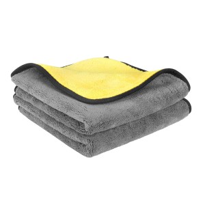 STAHLWERK Mikrofaser-Handtuch 10er Set, 40x40cm, grau/gelb, für Hochdruckreiniger Zubehör.