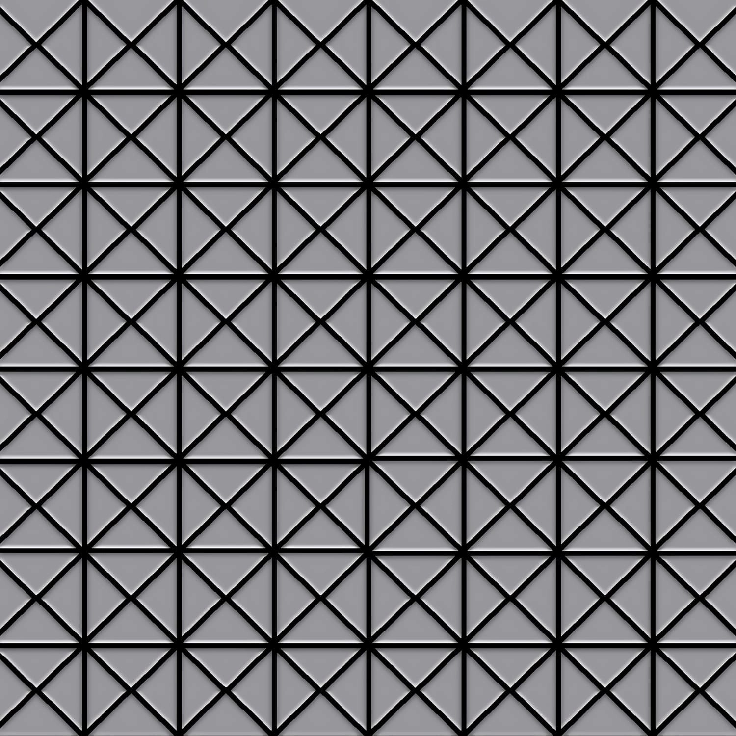 ALLOY Mosaik Fliese Massiv Metall Edelstahl Matt Grau 1,6mm Stark Deco-s-s- günstig online kaufen
