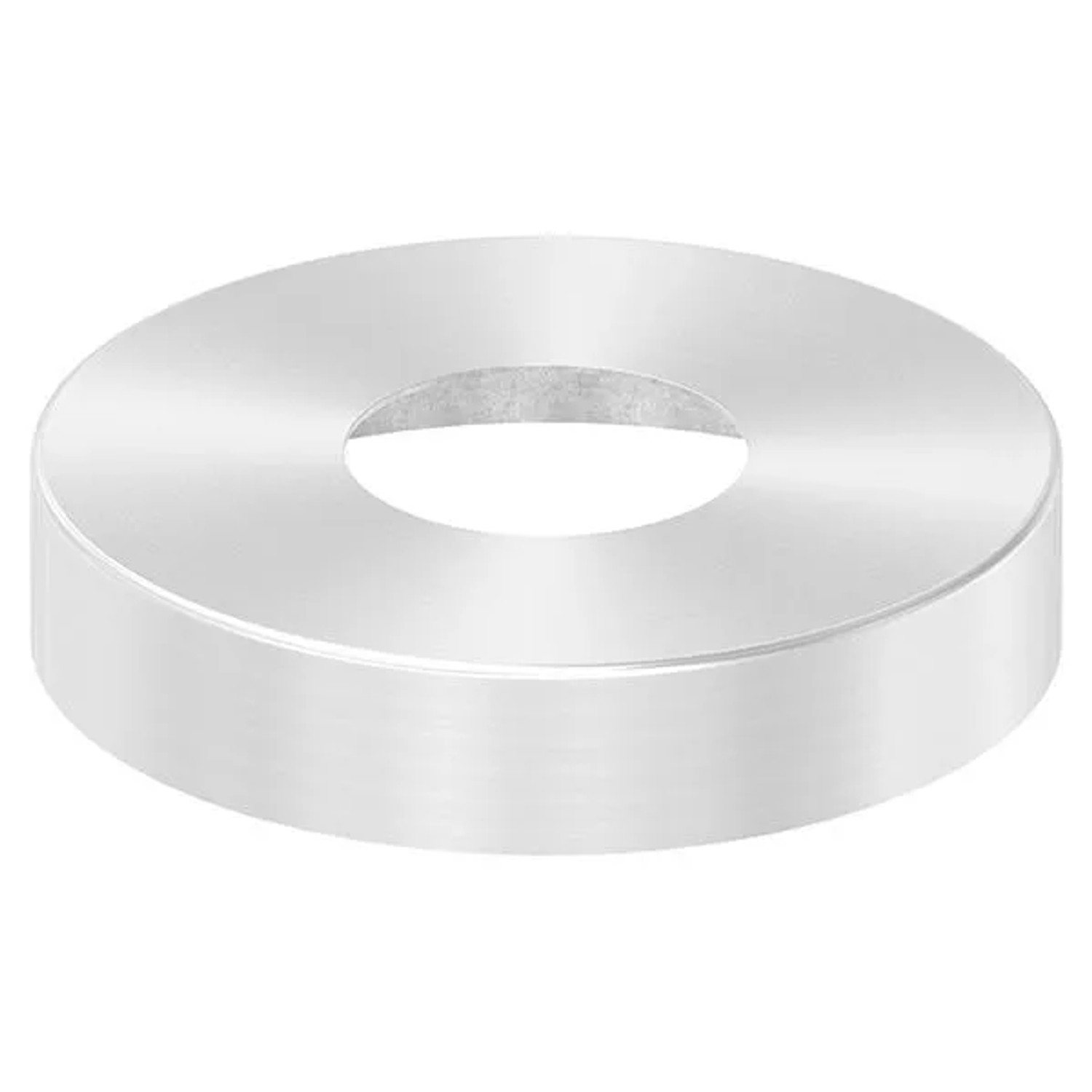FeNau Abdeckrosette Ø 125x25 mm Für Rundrohr Ø 48,3 mm V2A