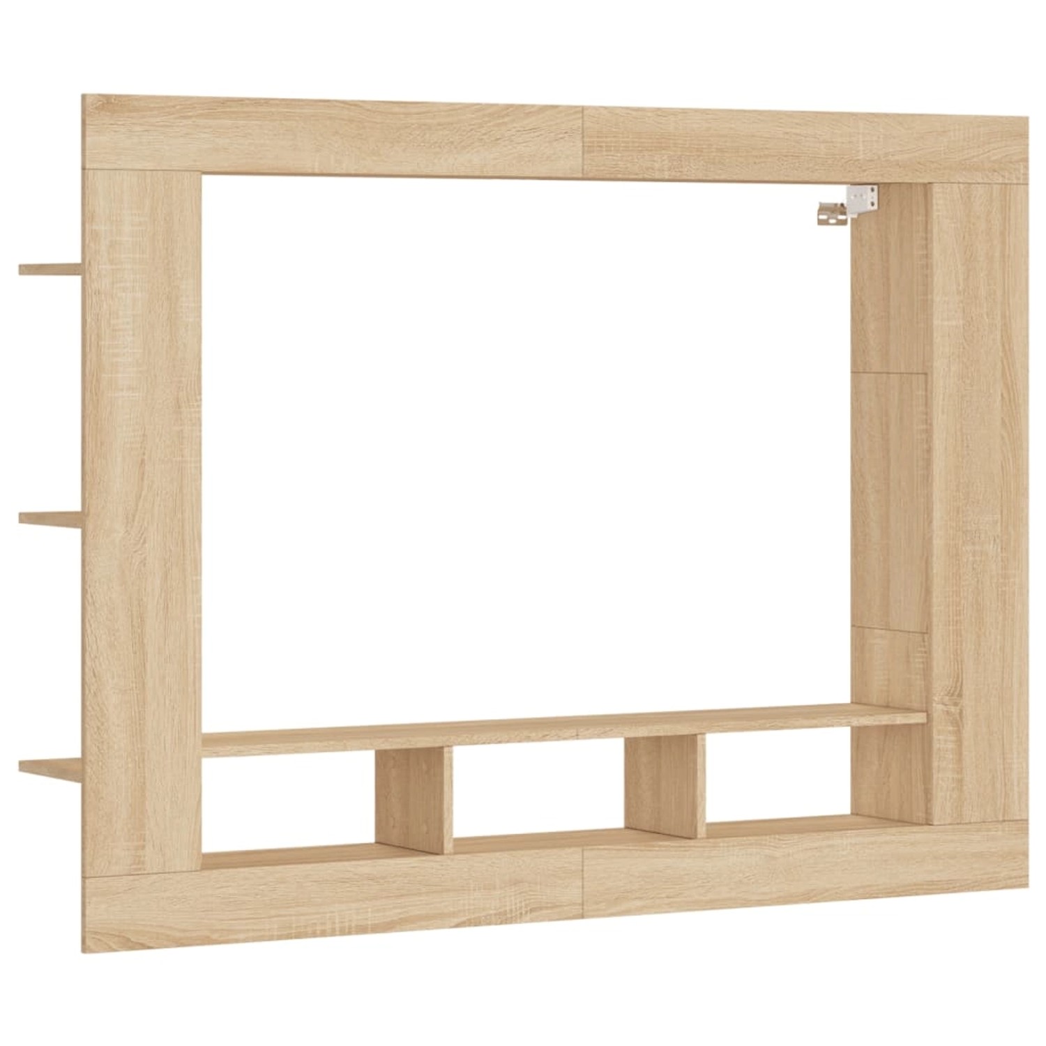 vidaXL TV-Schrank Sonoma-Eiche 152x22x113 cm Holzwerkstoff 833724 günstig online kaufen