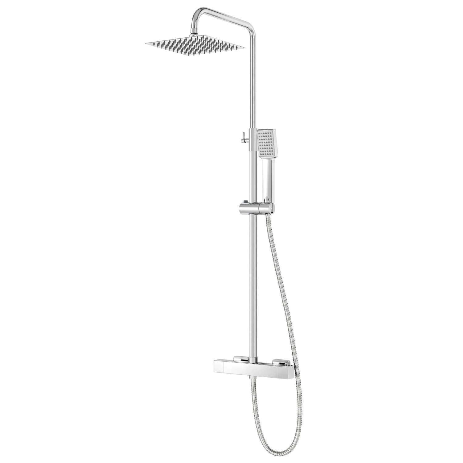 Duschspa Duschsystem Thermostat Regendusche Edelstahl Chrom