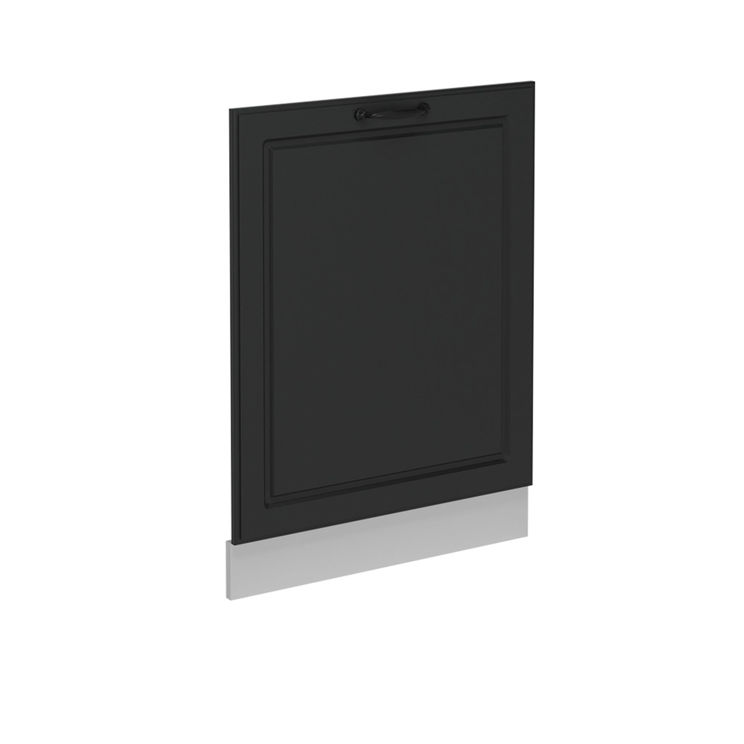 Vicco Geschirrspülblende R-Line Anthrazit Landhaus 60 cm ohne Arbeitsplatte