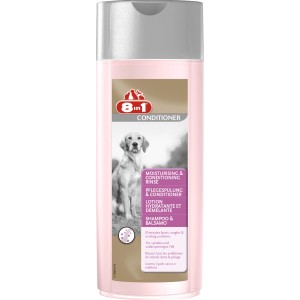 8in1 Pflegespülung & Conditioner für Hunde, 250ml Flasche.