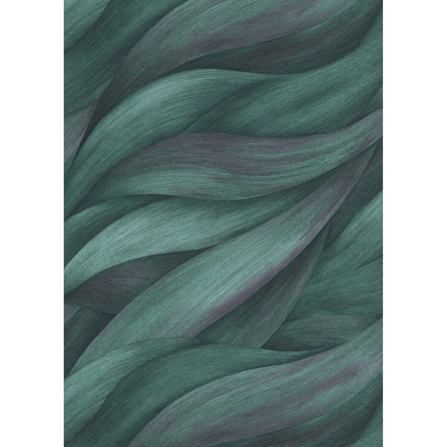 Erismann Vliestapete Casual Chic 10,05 m x 0,53 m Wellen Stormy Türkis