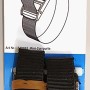 Conacord Spanngurt Polypropylen Klemmschloss Länge 50 cm Schwarz 2er Pack_2