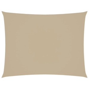 vidaXL Sonnensegel Oxford-Gewebe Rechteckig 2,5x3,5 m Beige 135151