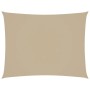 vidaXL Sonnensegel Oxford-Gewebe Rechteckig 2,5x3,5 m Beige 135151