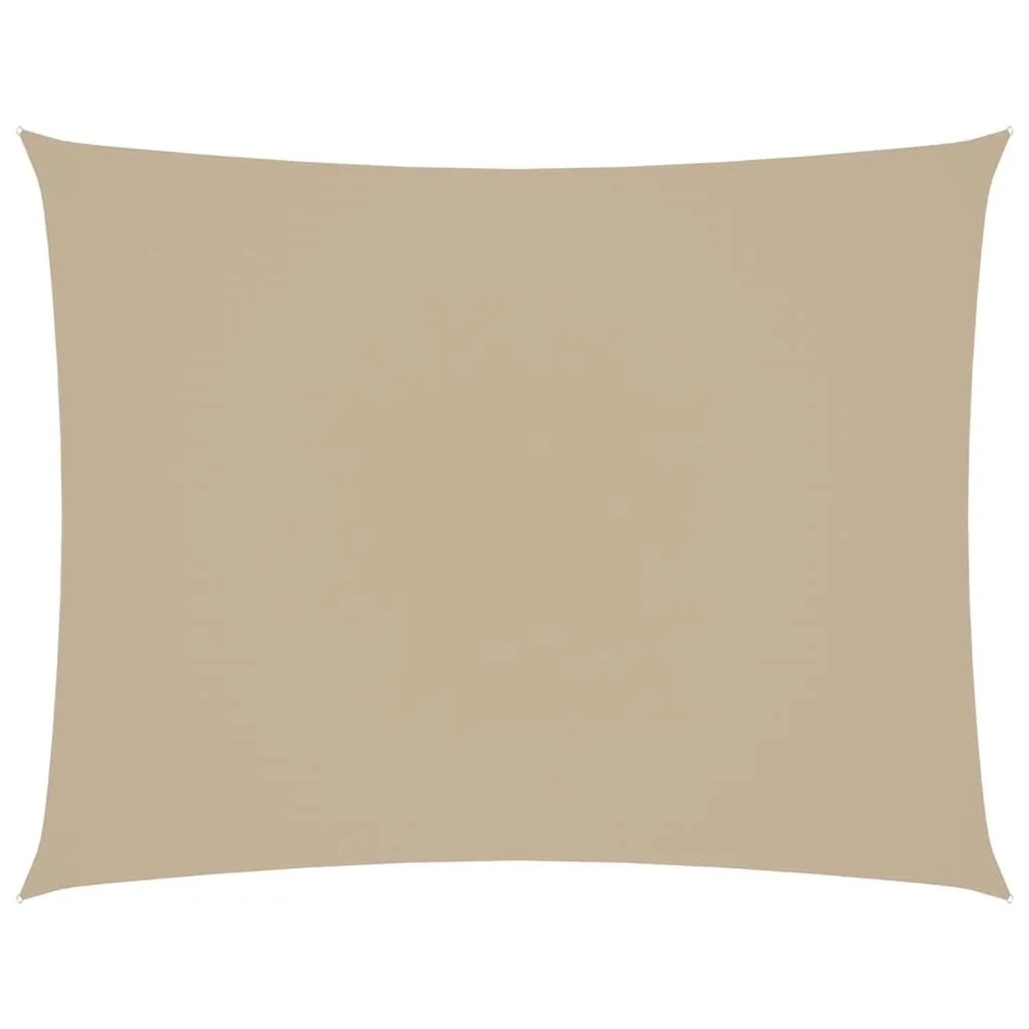 vidaXL Sonnensegel Oxford-Gewebe Rechteckig 2,5x3,5 m Beige 135151