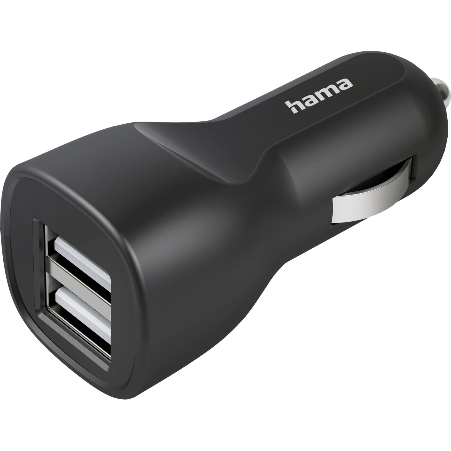 Hama Auto-Ladegerät mit 2 USB-A-Buchse 12 W Schwarz