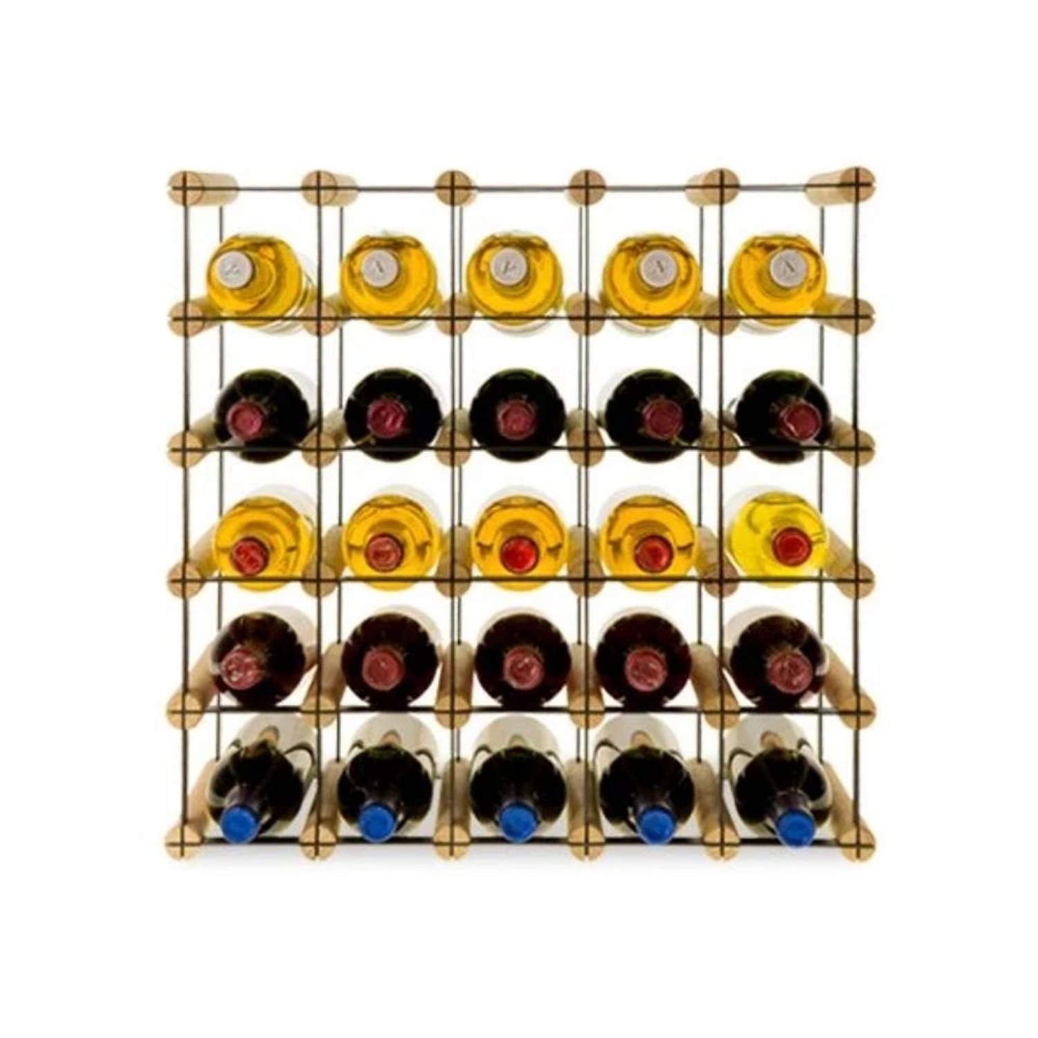 PROREGAL Modulares Weinregal Vinotega Mod Metal HxBxT 52,5 x 52,5 x 24,5 cm günstig online kaufen