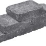 Diephaus Pflastersteine Collo Basalt, 21x14x7 cm, gestapelt. Betonpflaster für Gartenwege und Einfahrten.