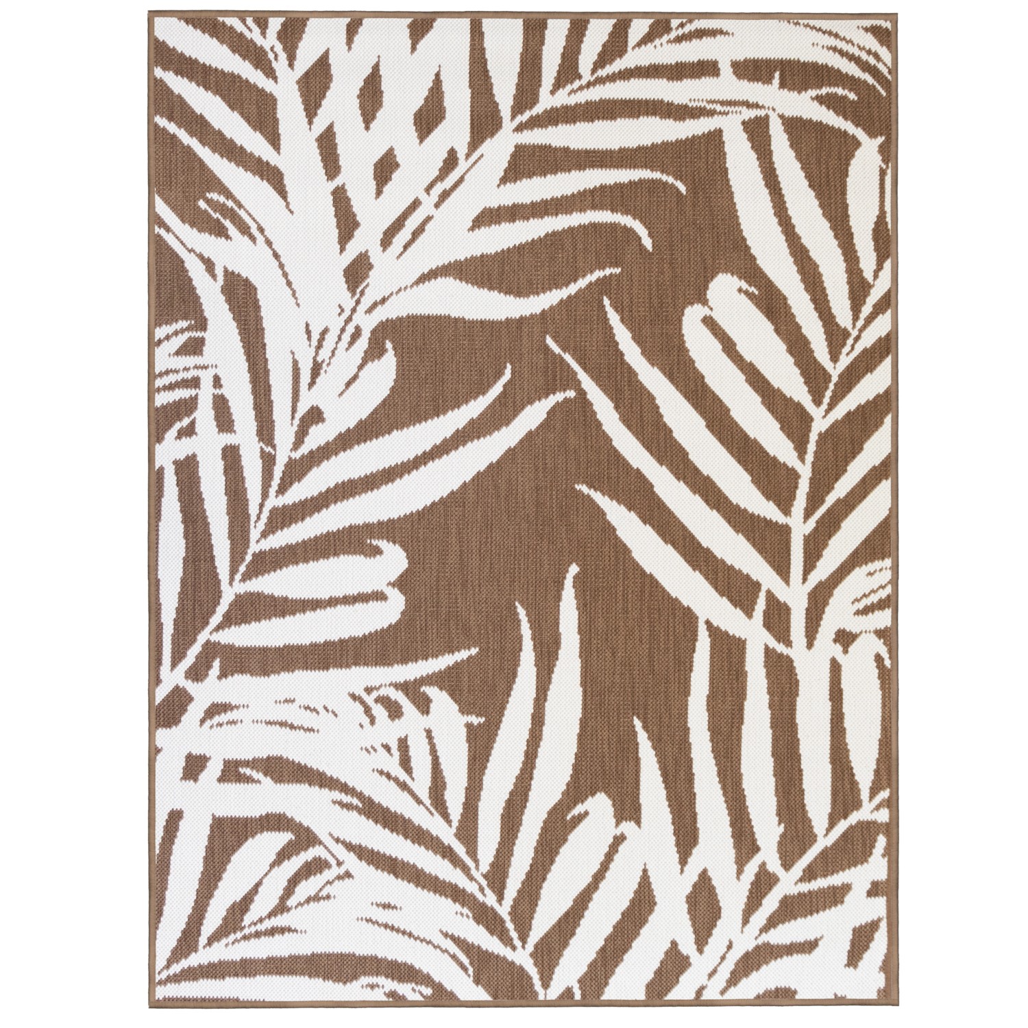 Primaflor In- und Outdoorteppich Reverso Palm Tree Braun 160x220cm