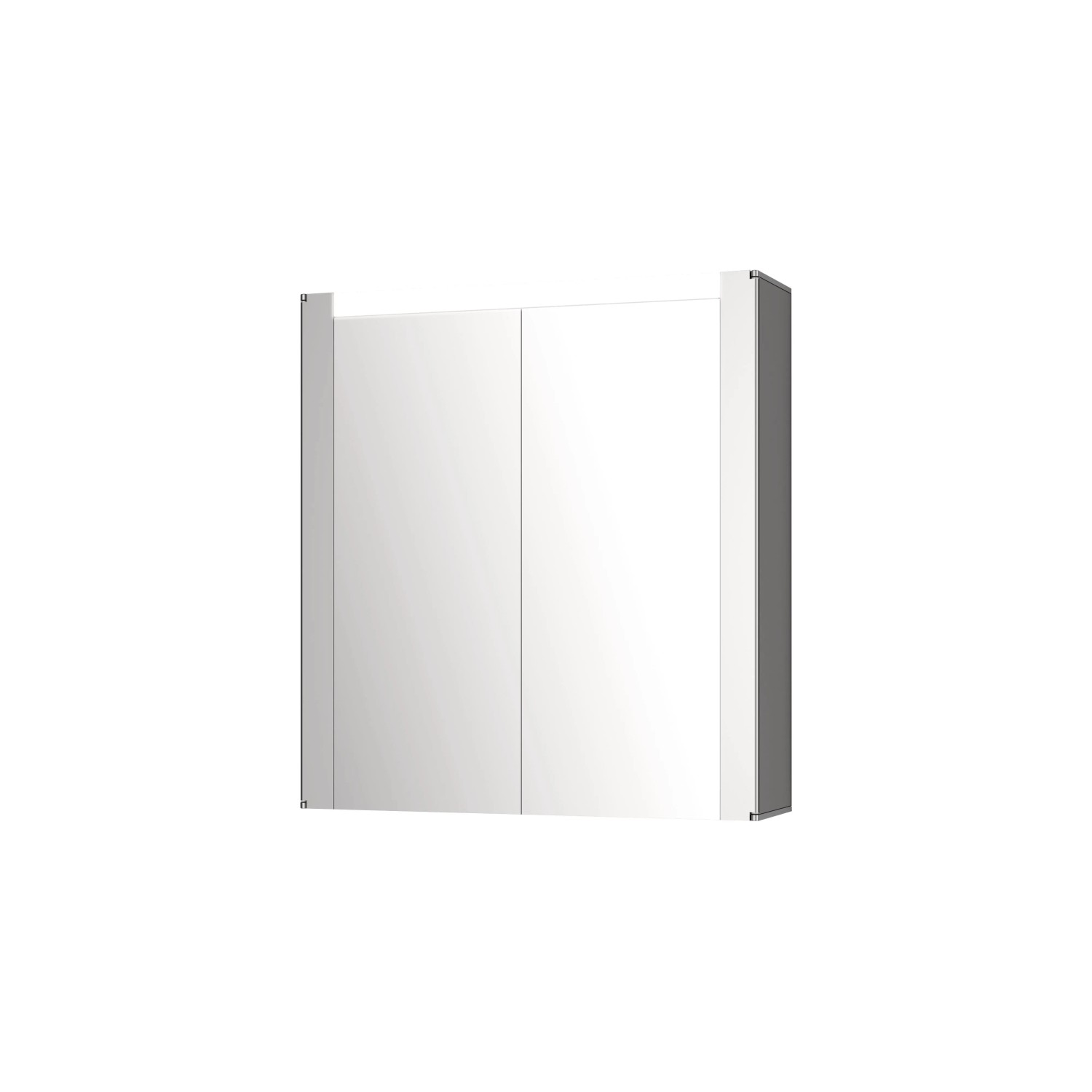 Jokey Spiegelschrank Tromsö 63 cm x 68,5 cm Alufarben