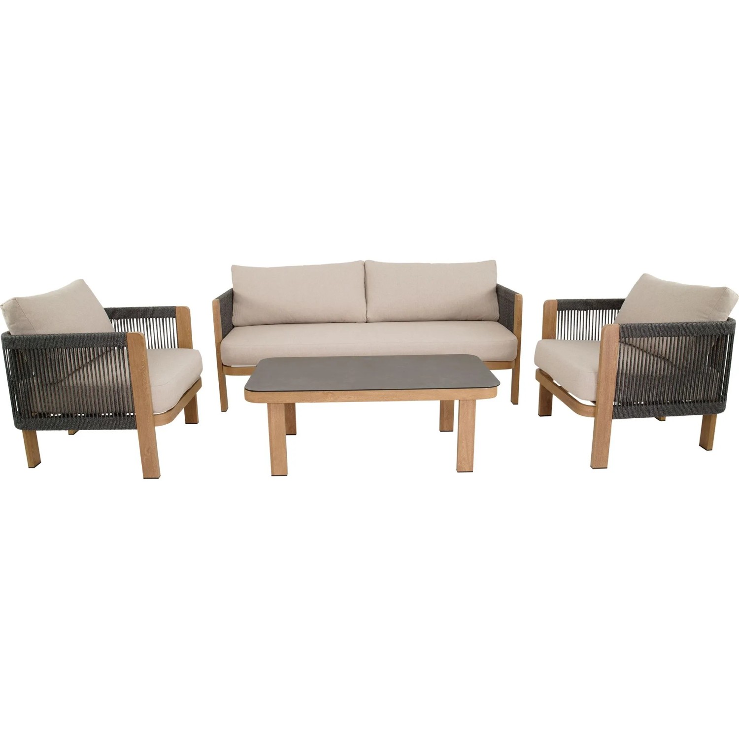 Lesli Lounge-Set Sora 4-teilig Beige