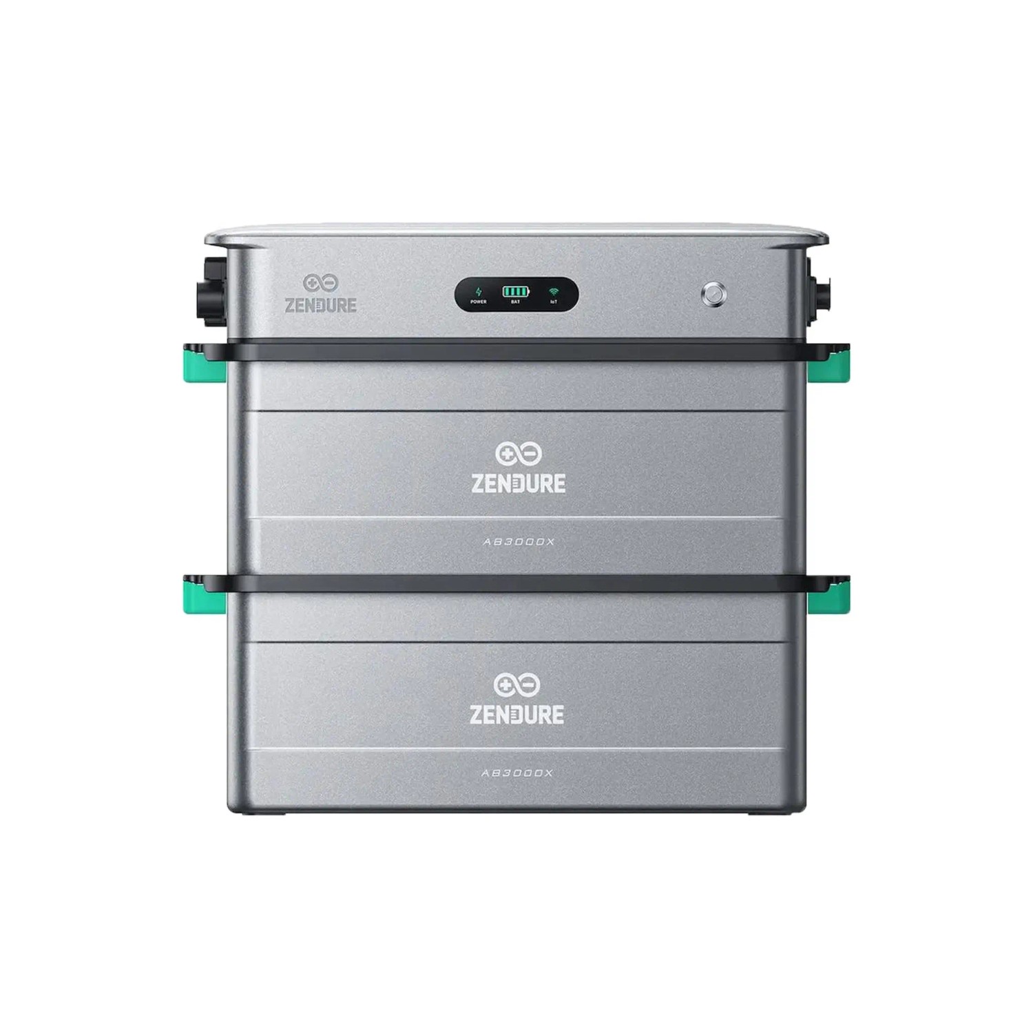 ZENDURE SuperCharged Solarflow 2400 Ac und Ab3000X Speicher 2400W  IP65  Zenplus OS mit 2 Erweiterungsakku