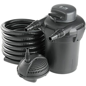 Neptun Classic Teich Druckfilter NCTF O 5000 mit Pumpe und Schlauch für Teiche.