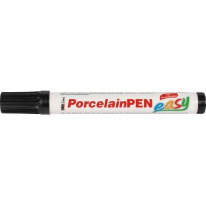 Schwarzer Kreul Porcelain Pen easy zum Bemalen von Porzellan.