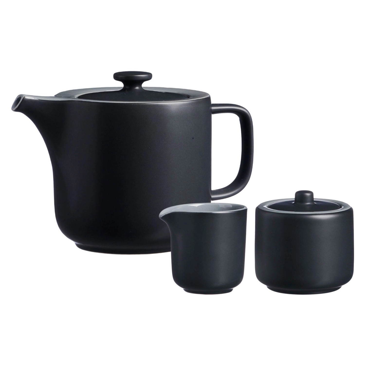 Ritzenhoff & Breker Jasper Teezubehör Set 3-teilig Schwarz (Maße: 1cm | 1cm | 1cm)