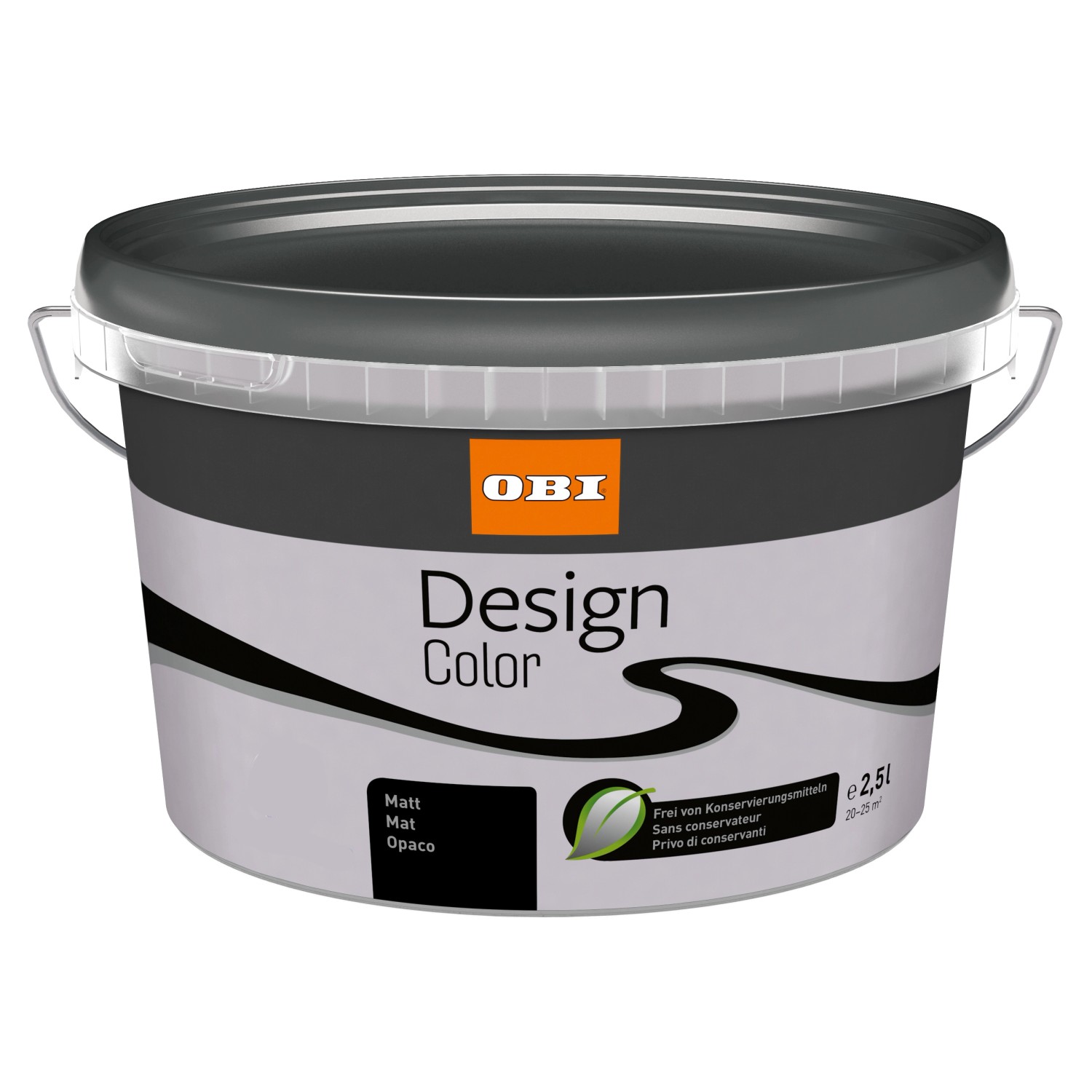 OBI Design Color matt Puderlila 2,5 l