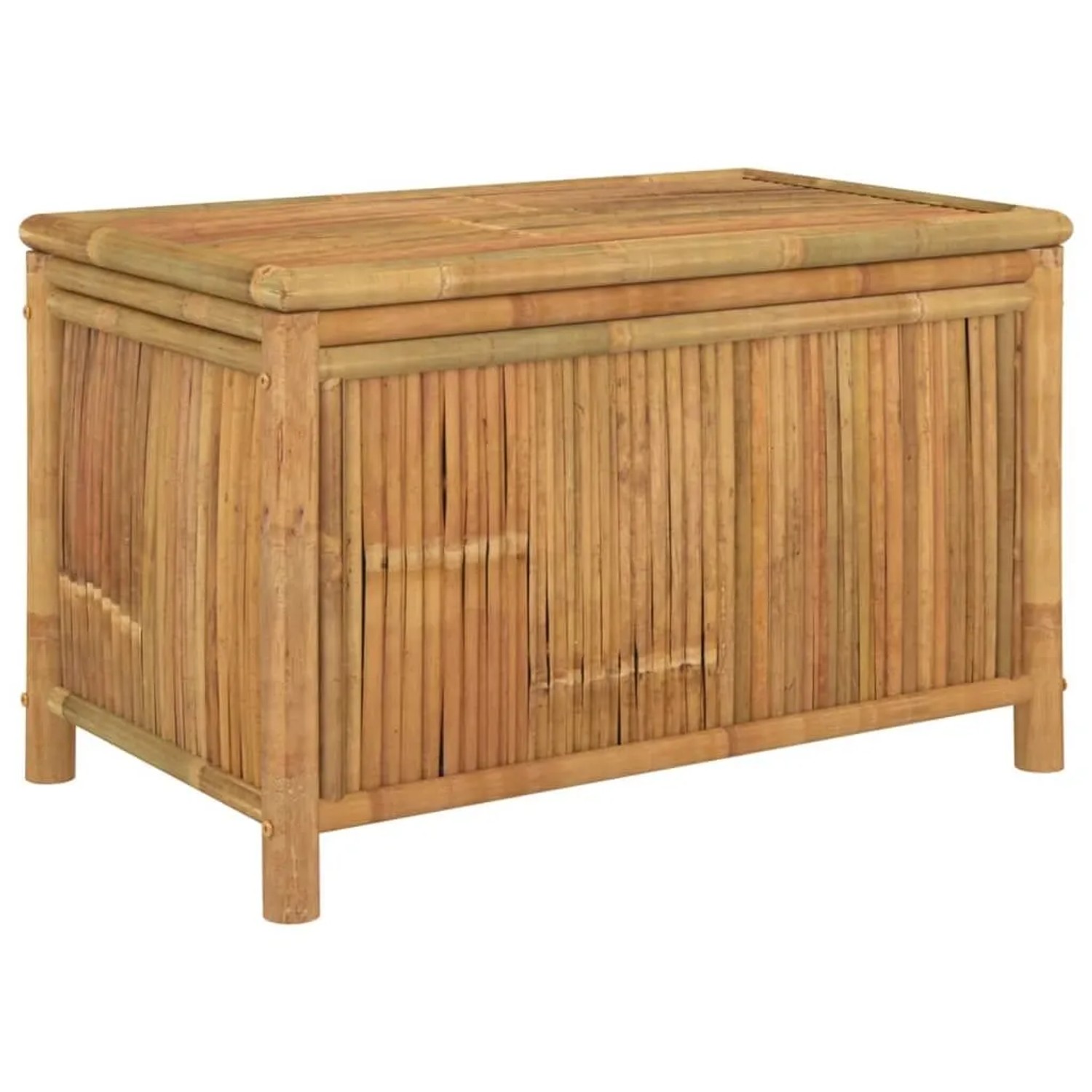 Furnicato Gartentruhe 90x52x55 Cm Bambus
