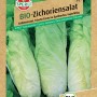 Samenpackung Sperli Bio Zichoriensalat mit hellgrünen Salatköpfen.