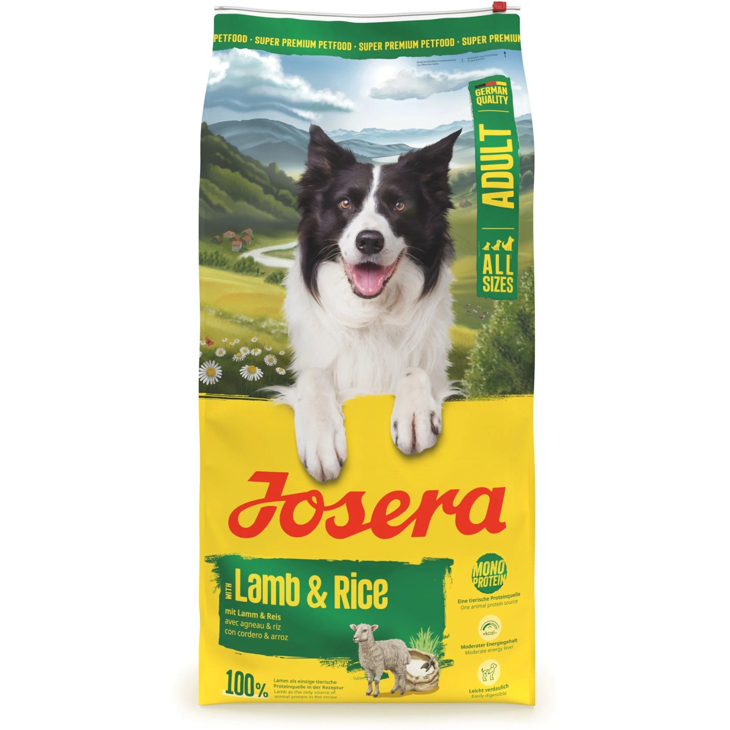 Thumbnail - Josera Hunde-Trockenfutter Adult mit Lamm & Reis 12,5 kg