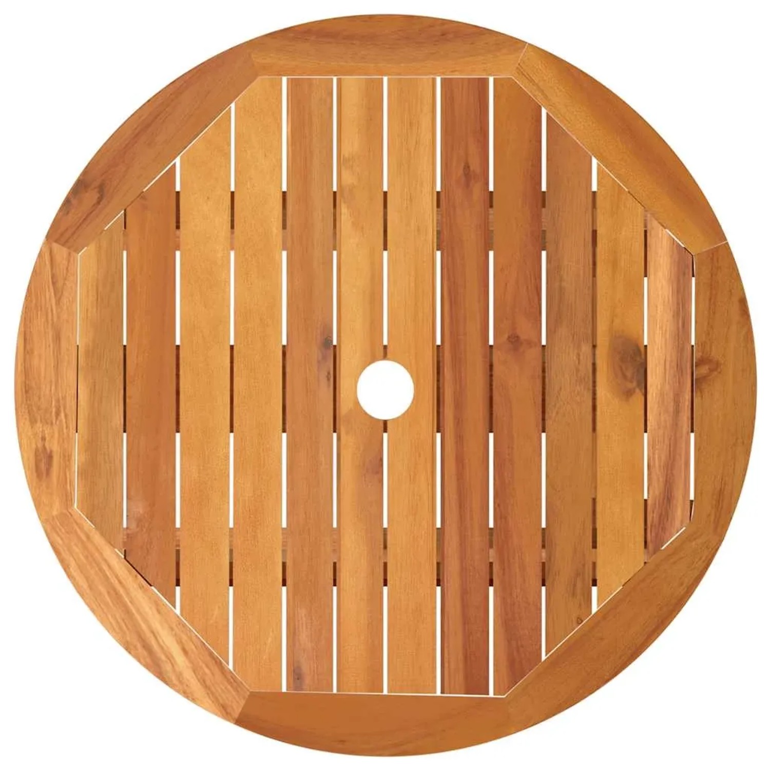 vidaXL Klappbarer Gartentisch rund Ø 60 x 75 cm Massivholz Eukalyptus kaufen bei OBI