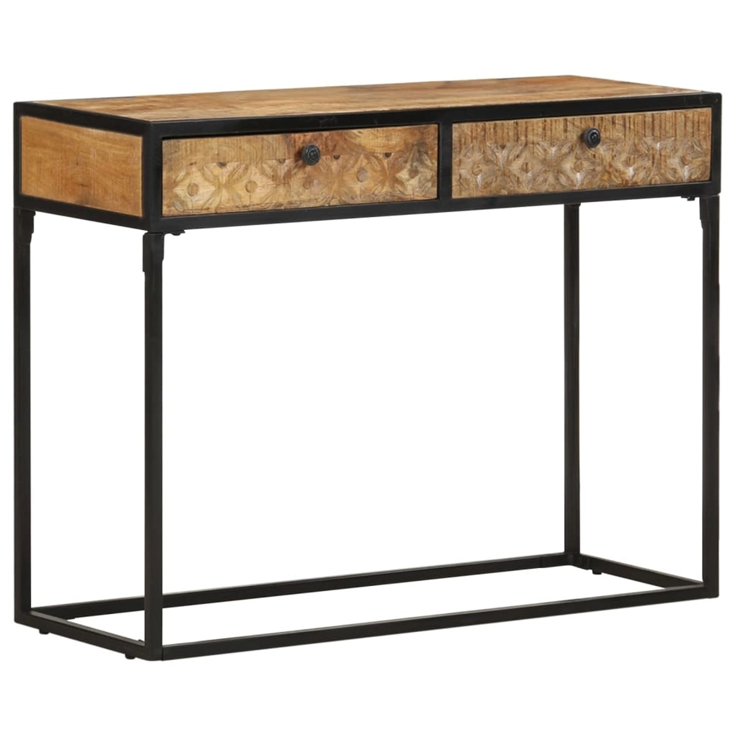 vidaXL Konsolentisch 100x35x75 cm Mango Massivholz 321713 günstig online kaufen