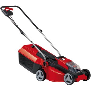 Einhell Akku-Rasenmäher GE-CM 18/30 Li-Solo mit 25 l Fangkorb, rot/schwarz.
