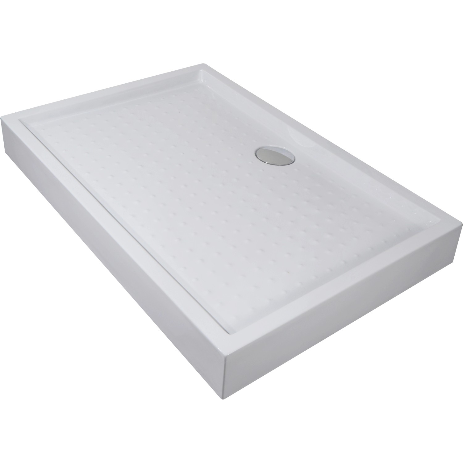 Sanotechnik Duschwanne 120 cm x 80 cm Weiß
