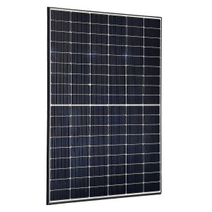 Jet-Line Solarpanel 550W Mono für Solaranlage Erweiterung, schwarzer Rahmen.
