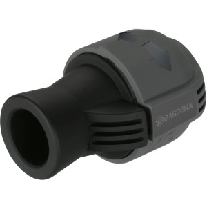 Gardena Verbinder 25 mm x 19 mm für Sprinkler-Systeme, Detailansicht.