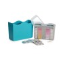Bayrol Pooltester pH/Cl mit Box, Farbskala und Tabletten zur Poolwasseranalyse.