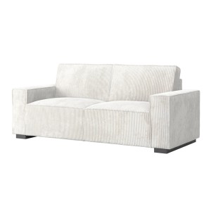 Bessagi Home Sofa Liam Weiß Cord
