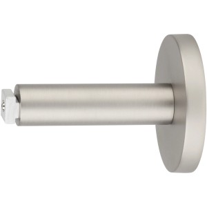 Mydeco Gardinenstangen-Halterung Match, Edelstahl-Optik, für 2,5 cm Stangen.