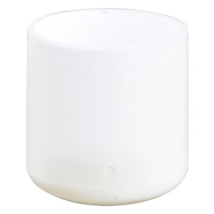 Weiße Wagner Kappe EH 0626 für Stahlrohrmöbel, Ø 2,5 cm, 4er-Set.