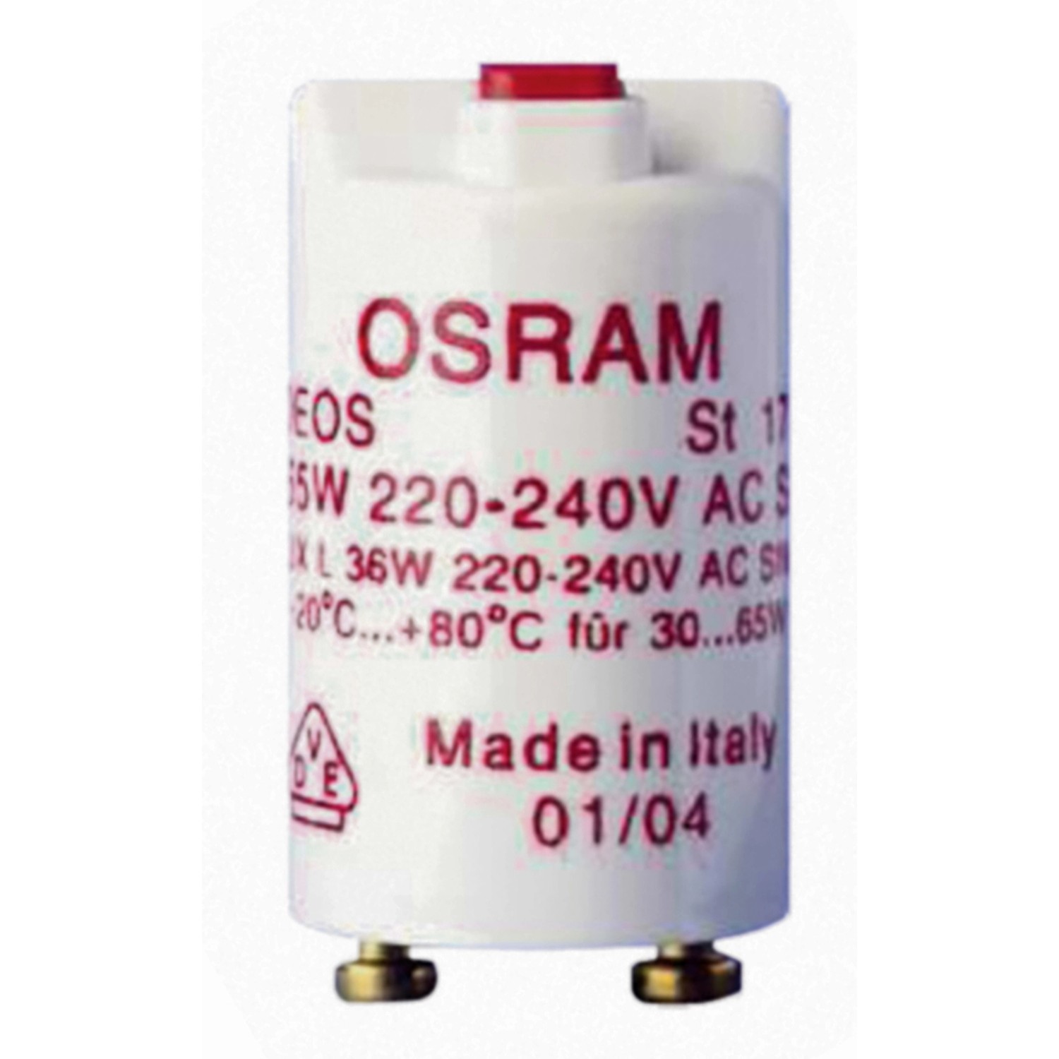 Osram Starter für Leuchtstofflampe 30- 65 W 4,03 x 2,15 cm (H x Ø)