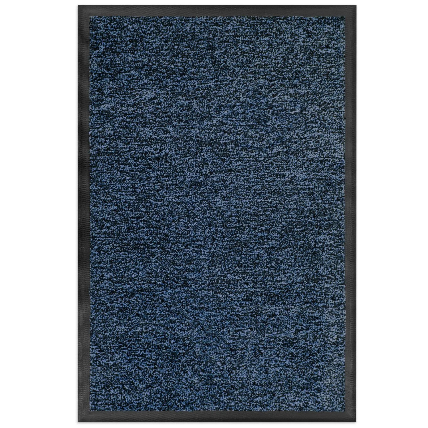 Floordirekt Schmutzfangmatte Space 205 Rutschfest TPE-Rücken Blau 90 x 120 günstig online kaufen