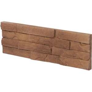 Stegu Verblender Umbria Braun aus Leichtbeton für Innen- und Außenbereich.