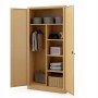 Jan Nowak Abschließbarer Mehrzweckschrank Dawid 185 x 90 x 45 cm Fresh Style Beige_5