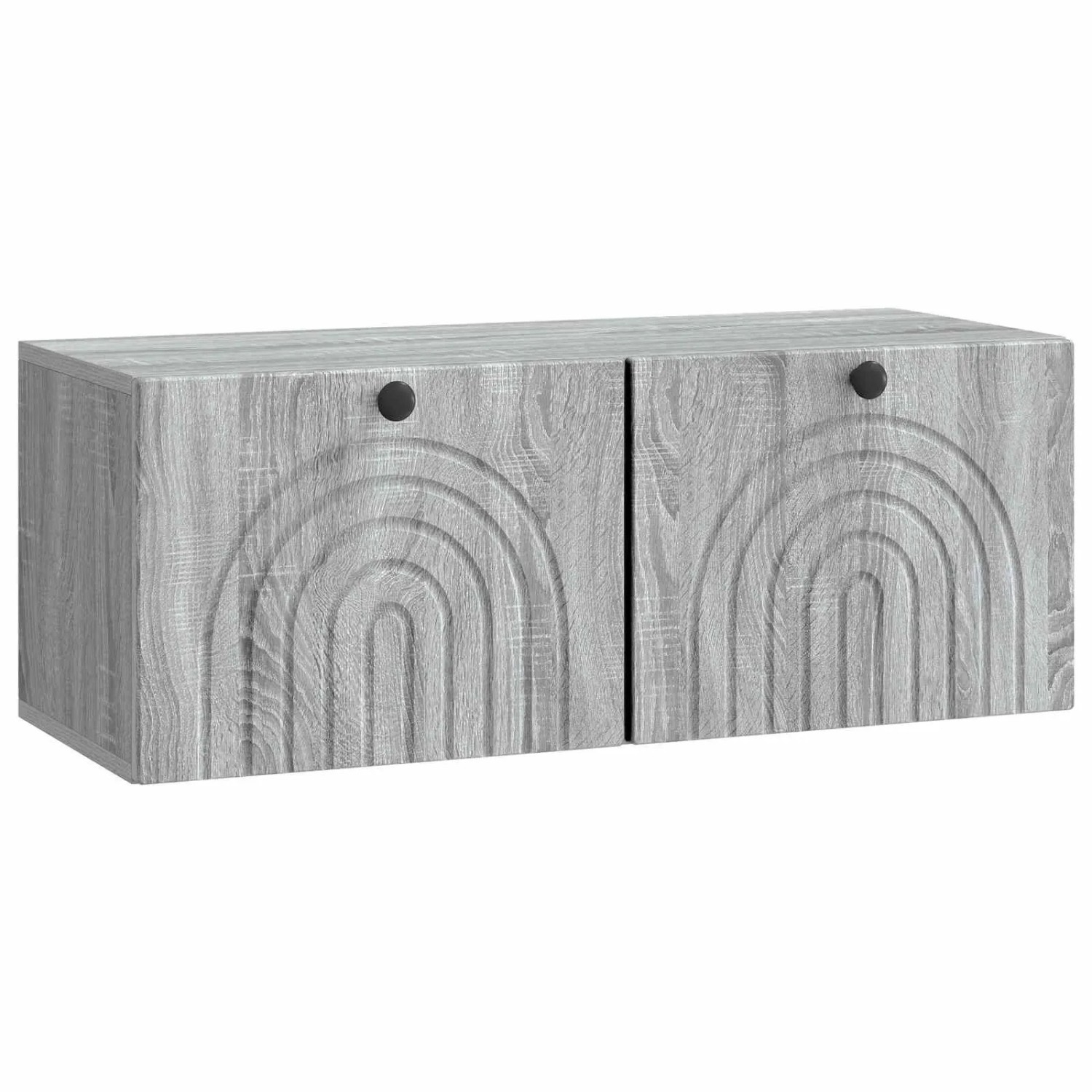vidaXL Wandmontierter TV-Schrank Graues Sonoma 78,5 x 31 x 30 cm 898211