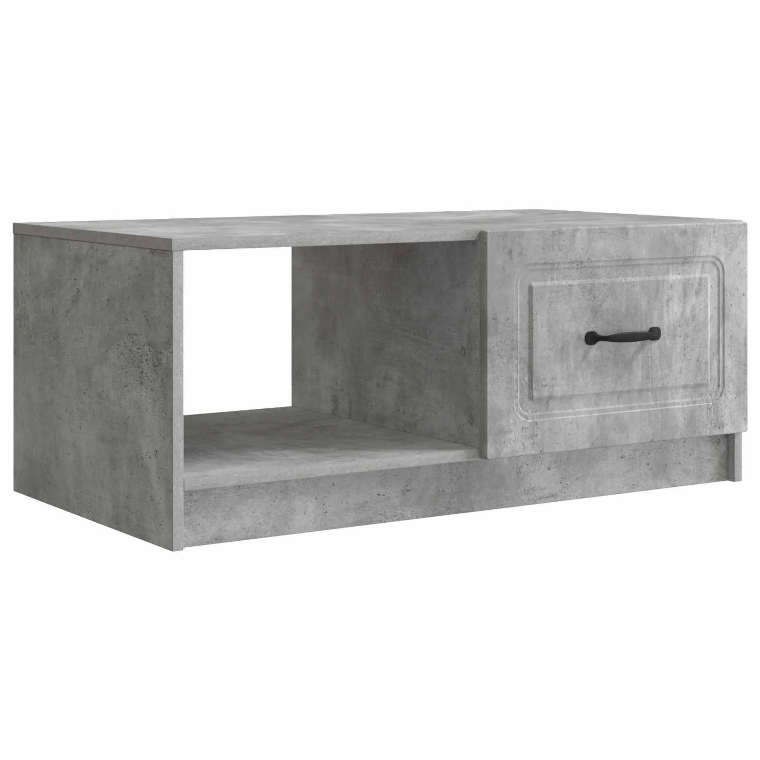 vidaXL Couchtisch Betongrau 90 x 50 x 37 cm Holzwerkstoff 895878