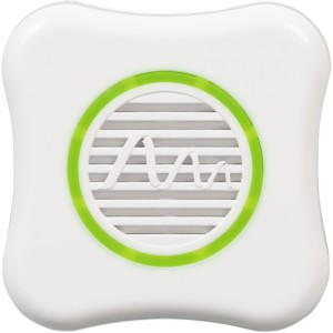 Gardigo Stechmückenfeind LED, Ultraschall Mückenabwehr mit Nachtlicht, weißes Gehäuse.