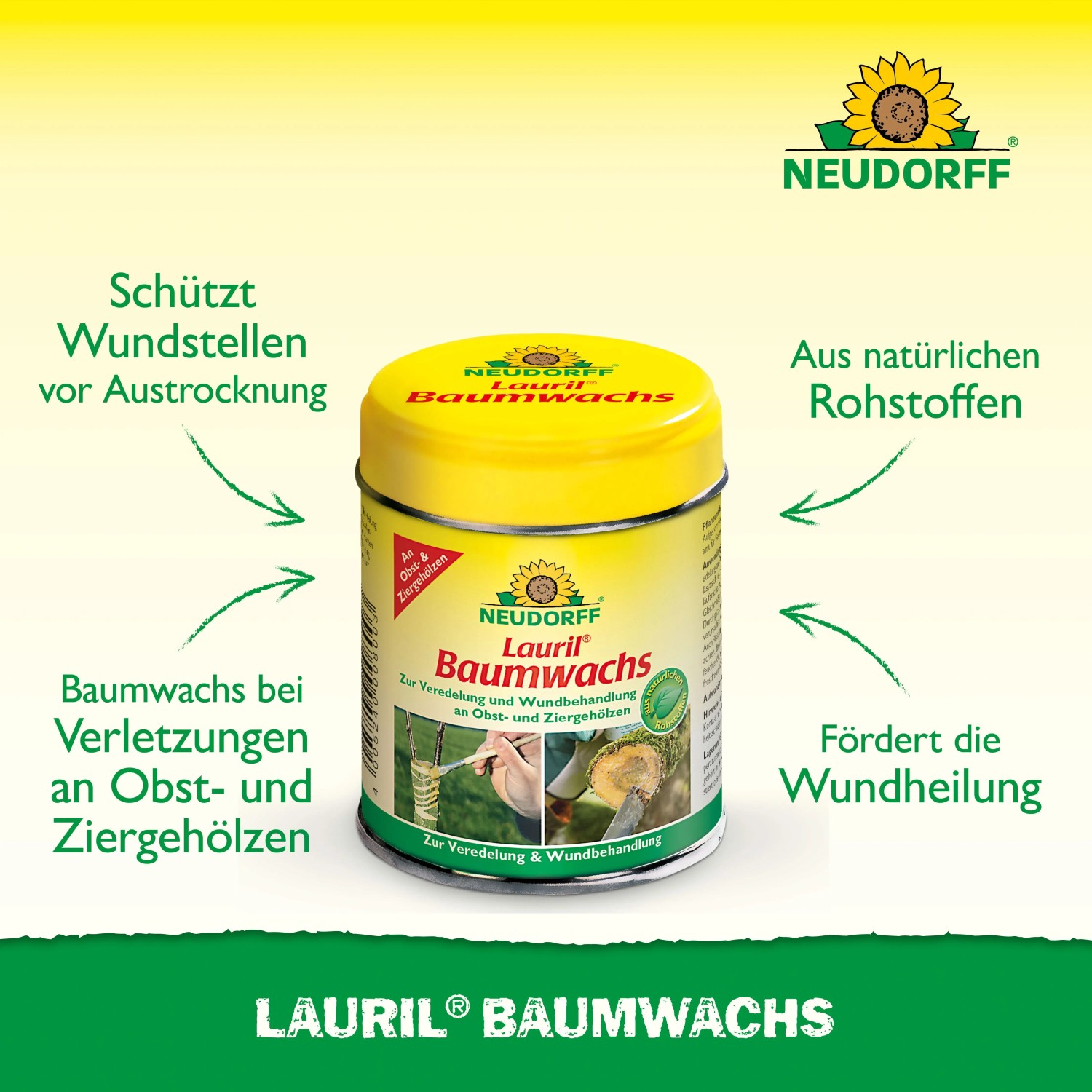 Neudorff Lauril Baumwachs 125 g_2