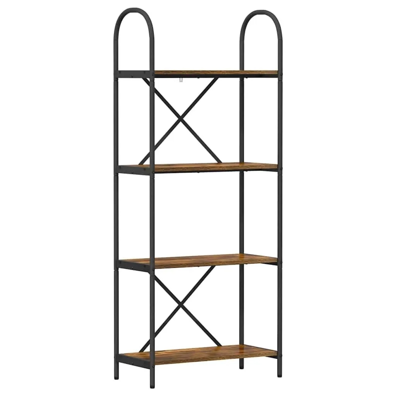 vidaXL Bücherregal Geräucherte Eiche 60 x 30 x 146 cm Holzwerkstoff 879913 günstig online kaufen