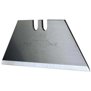 Stanley Trapezklinge 1992, Ersatzklinge für Messer, ohne Lochung, 62mm lang.