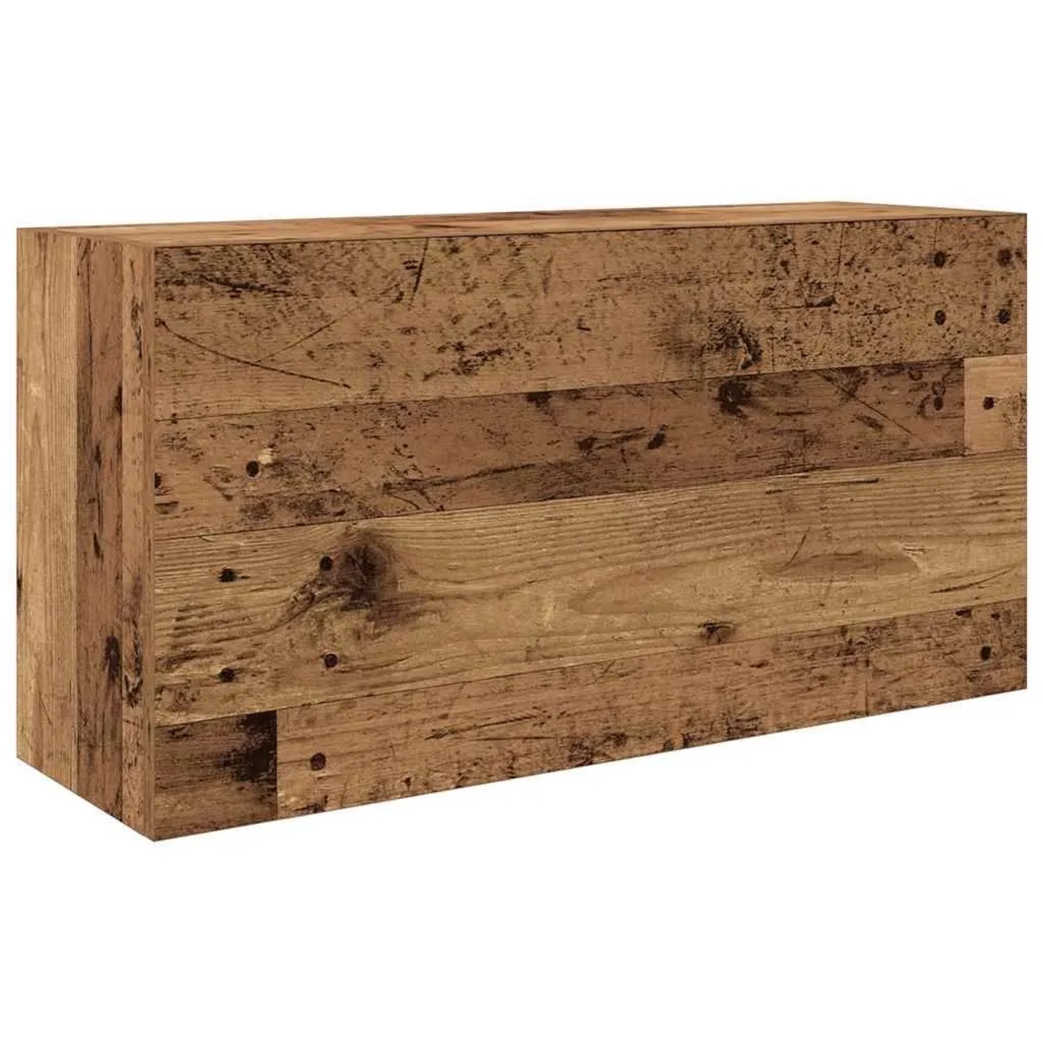 vidaXL Bad-Wandschrank Altholz-Optik 80x25x40 cm Holzwerkstoff 860092