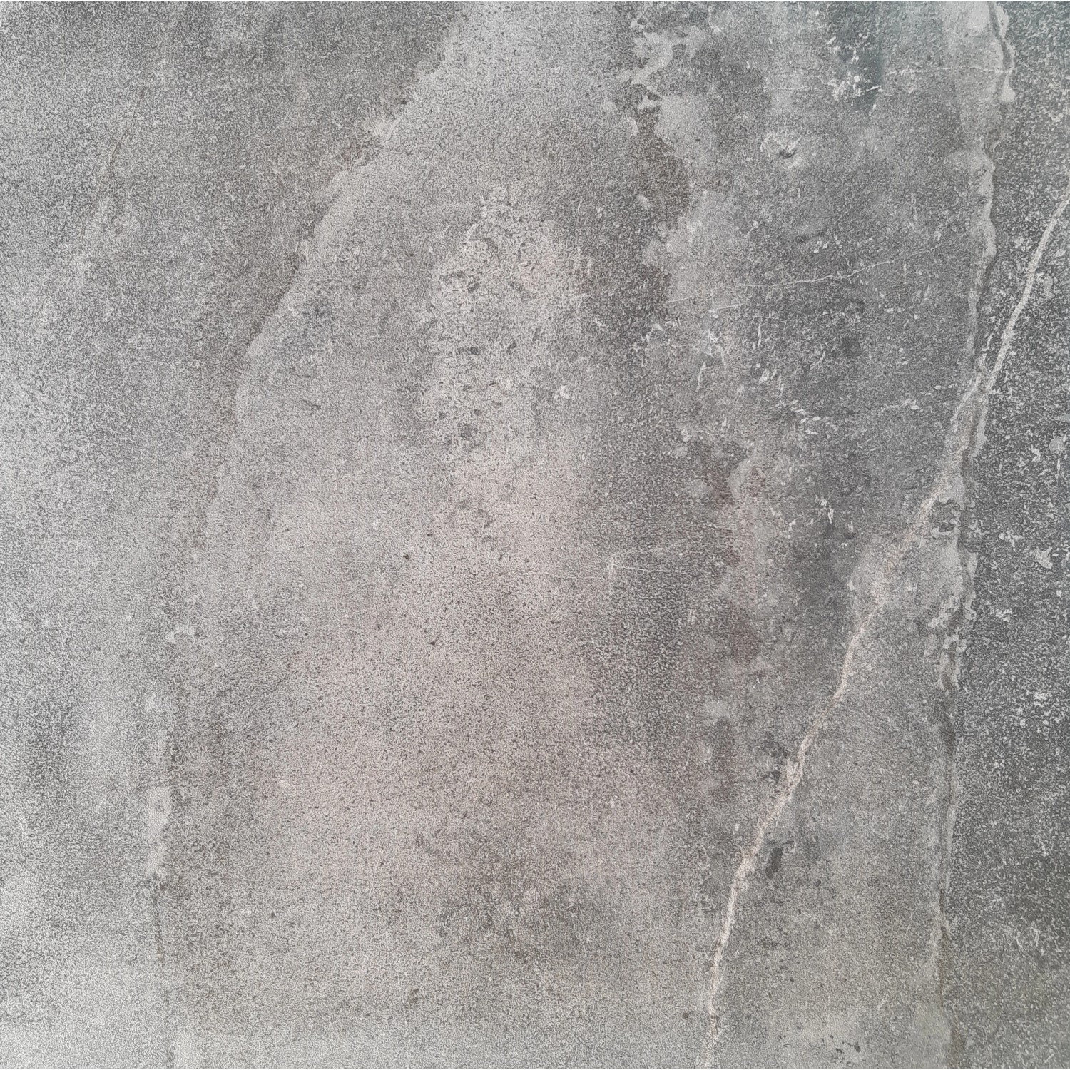 Terrassenplatte Feinsteinzeug Aspen Anthrazit glasiert matt 60 x 60 x 2 cm 2 St.